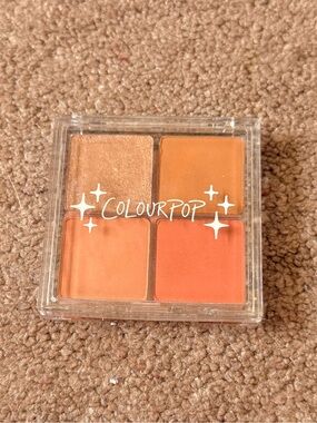 ColourPop Peach & Coral Eyeshadow Quad